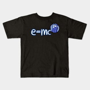 Relativity of Time and Space - Doctor Who Shirt Kids T-Shirt